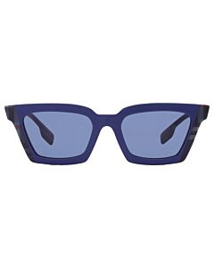 Burberry Briar 52 mm Blue;Navy Check Sunglasses