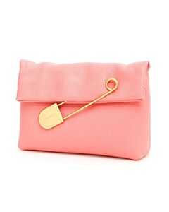 Burberry Bright Coral Pink Clutch
