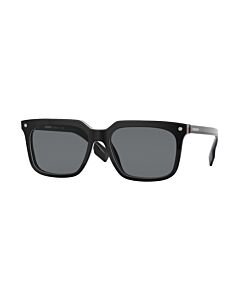 Burberry Carnaby 56 mm Black Sunglasses