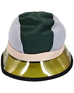 Burberry Dark Green/Grey Colorblock Fisherman Hat