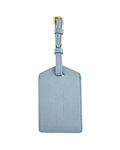 Burberry Dusty Teal Blue Luggage Tag