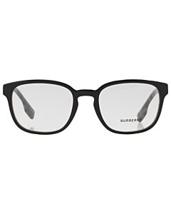 Burberry Edison 53 mm Black and Charcoal Check Eyeglass Frames