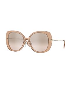 Burberry Eugenie 55 mm Brown Sunglasses