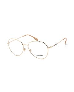 Burberry Felicity 56 mm Light Gold Eyeglass Frames
