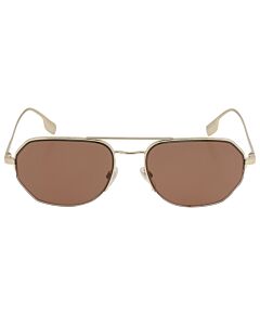 Burberry Henry 57 mm Light Gold Sunglasses