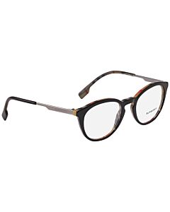 Burberry Keats 49 mm Top Black on Vintage Check Eyeglass Frames