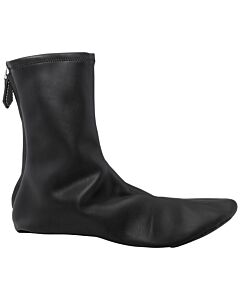 Burberry Ladies Black Mid-calf Leather Boots
