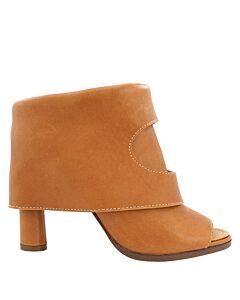 Burberry Ladies Light Chestnut Normandy Ankle Boots