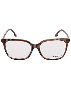 Burberry Louise 54 mm Check Brown Eyeglass Frames