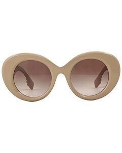 Burberry Margot 49 mm Beige Sunglasses