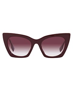 Burberry Marianne 52 mm Bordeaux Sunglasses