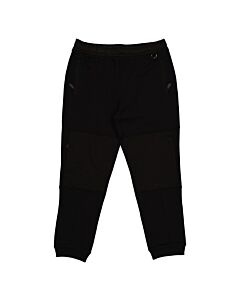 Burberry Men's Banwell Contrast Panel Cotton Blend Jogging Pants, Size X-Large