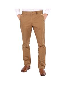 Burberry Men's Brown Classic Fit Chinos