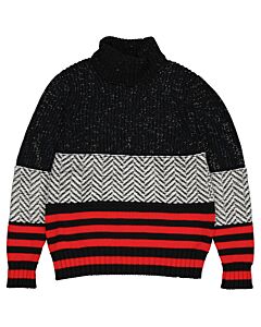 Burberry Men's Contrast Knit Sweater