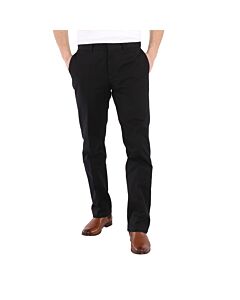 Burberry Men's Formal Black Tailored Trousers