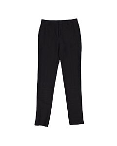 Burberry Men's Navy Melange Tailored Trousers, Brand Size 48 (US Size 38)