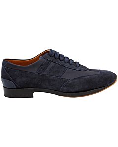 Burberry Men's Neoprene Panel Suede Formal Lace-up Shoes