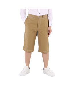 Burberry Men's Pocket Detail Cotton Tailored Cargo Shorts