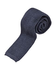 Burberry Men's Slim Cut Waffle Knit Wool Tie