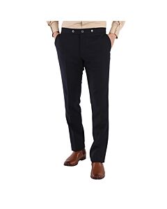 Burberry Men's Triple Stud Classic Fit Tailored Trousers