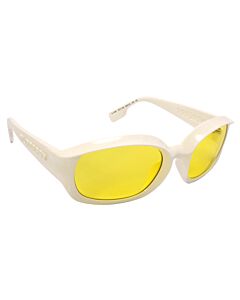 Burberry Milton 56 mm White Sunglasses