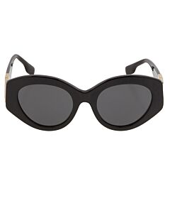 Burberry Sophia 51 mm Black Sunglasses