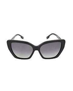 Burberry Tamsin 55 mm Black Sunglasses