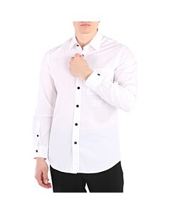 Burberry White Copthall Long-sleeve Dress Shirt