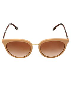 Burberry Willow 54 mm Beige Sunglasses
