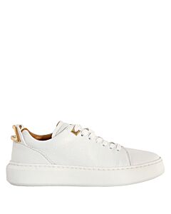 Buscemi Ladies White Low Top Sneakers