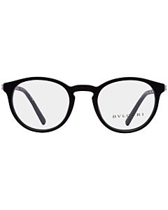 Bvlgari 48 mm Black;Silver Eyeglass Frames