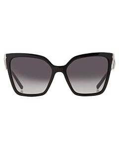 Bvlgari 56 mm Black Sunglasses