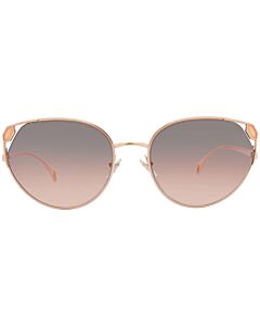 Bvlgari 56 mm Pink Gold Sunglasses