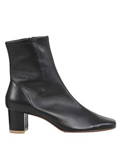 By Far Ladies Black Leather Sofia Ankle Boots