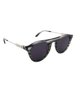 Calvin Klein 49 mm Smoke/Green Horn Gradient Sunglasses