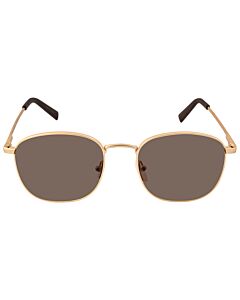 Calvin Klein 52 mm Matte Gold Sunglasses
