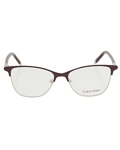 Calvin Klein 53 mm Bordeaux Eyeglass Frames