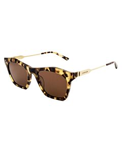 Calvin Klein 53 mm Khaki Tortoise Sunglasses