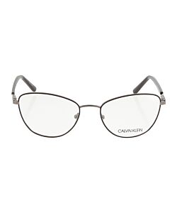 Calvin Klein 53 mm Satin Black Eyeglass Frames