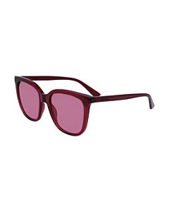 Calvin Klein 53 mm Transparent Purple Sunglasses