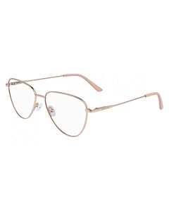 Calvin Klein 54 mm Rose Gold Eyeglass Frames