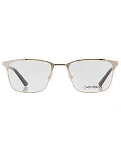 Calvin Klein 54 mm Shiny Gold Eyeglass Frames