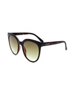 Calvin Klein 54 mm Shiny Havana Sunglasses