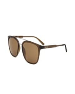 Calvin Klein 54 mm Transparent Brown Sunglasses