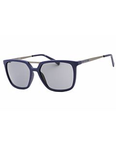 Calvin Klein 55 mm Matte Navy Sunglasses