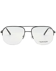 Calvin Klein 55 mm Satin Gunmetal Eyeglass Frames