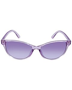 Calvin Klein 56 mm Crystal Purple Sunglasses