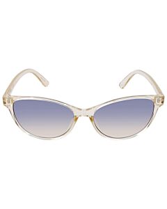 Calvin Klein 56 mm Crystal Sunglasses