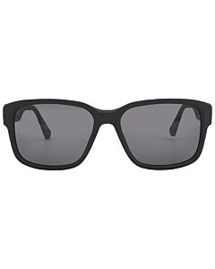 Calvin Klein 56 mm Matte Black Sunglasses