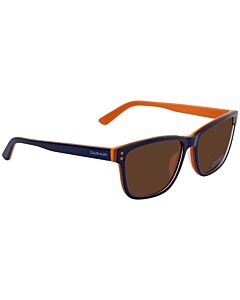 Calvin Klein 57 mm Blue/Orange Sunglasses